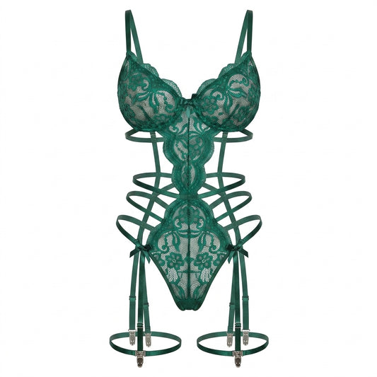Seamless Lace Trim Bra and Panty Matching Lingerie Set