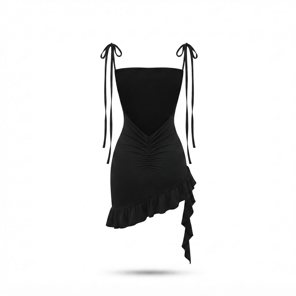 Strapless Backless Mini Bodycon Dress