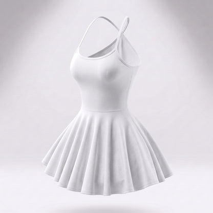 Plain Solid Color Sleeveless Bodycon Bandage Dress