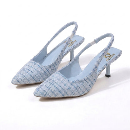 Nox Patent Square Toe Ankle Strap Heels