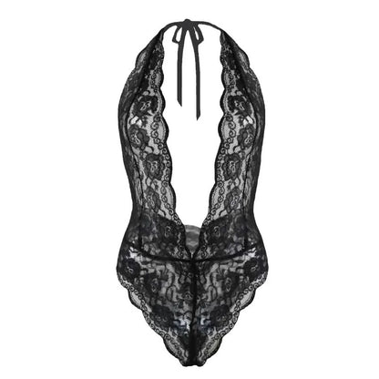 Lace Cutout Teddy Bodysuit Lingerie