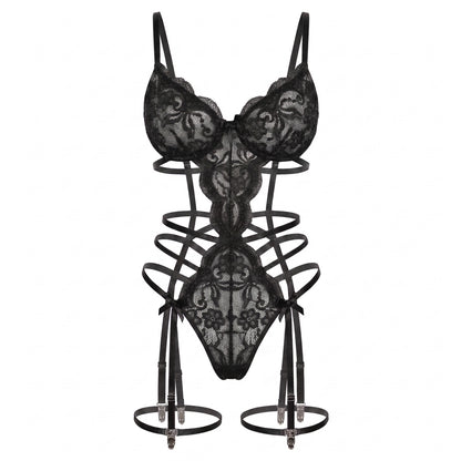 Seamless Lace Trim Bra and Panty Matching Lingerie Set