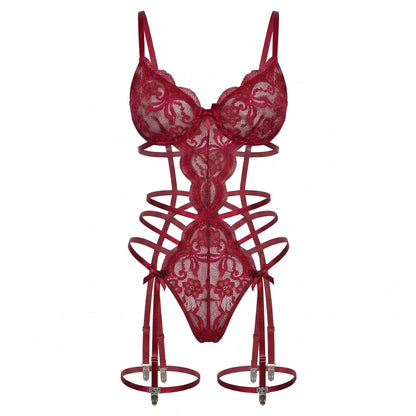 Seamless Lace Trim Bra and Panty Matching Lingerie Set