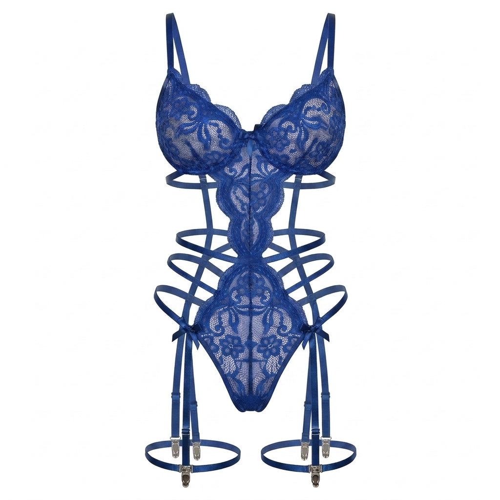 Seamless Lace Trim Bra and Panty Matching Lingerie Set